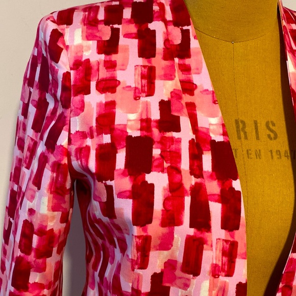 Benetton Pink Blazer SZ US6 - Picture 2 of 7